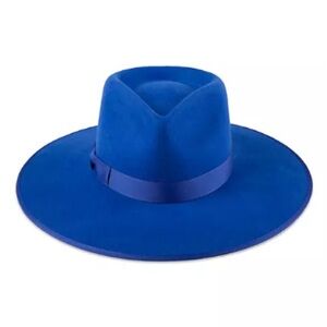 Lack of Color Rancher Hat in Cobalt Blue | Size Small